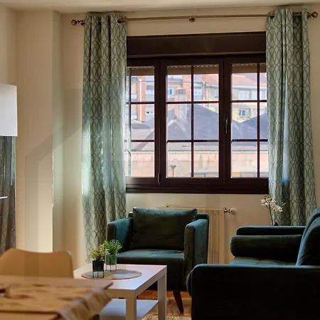 公寓 Verdemar - Con Plaza De Garaje A 5 Min Del Centro. 奥维耶多